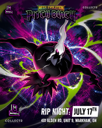 ENTRY TICKET: PITCH BLACK POKEMON RIP NIGHT JULY 17TH