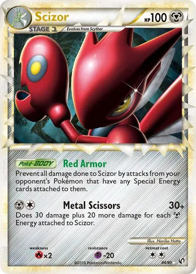 Scizor (Prime) Ultra Rare 84 Undaunted