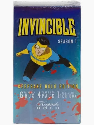 2025 Keepsake Invincible Season 1 Holo Blaster Box