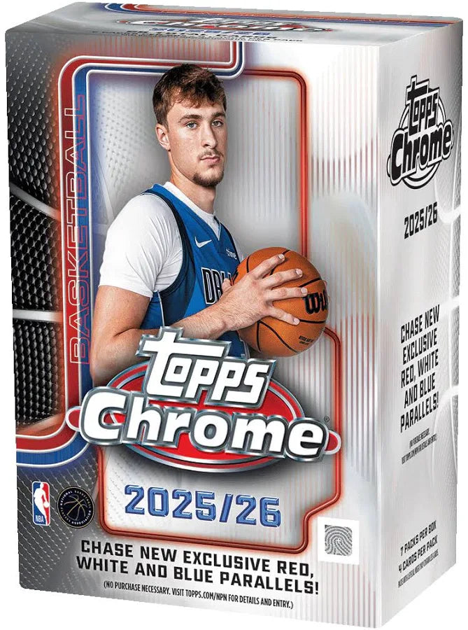 2025-26 Topps Chrome Basketball Blaster Box