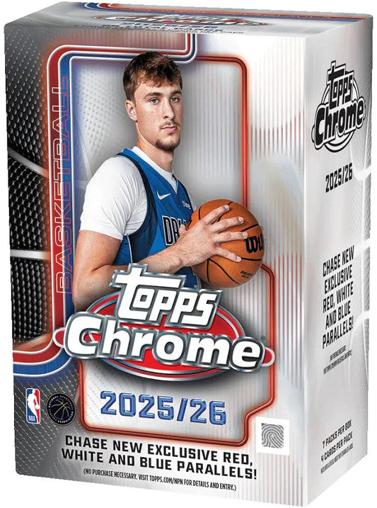 2025-26 Topps Chrome Basketball Blaster Box
