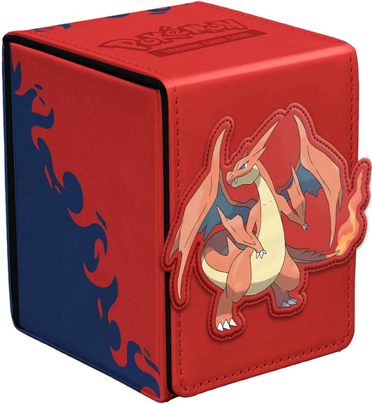 Pokemon Alcove Flip Mega Charizard Y Deck Box