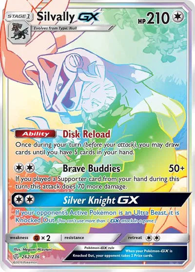 Silvally GX (Secret) Secret Rare 262/236 Cosmic Eclipse