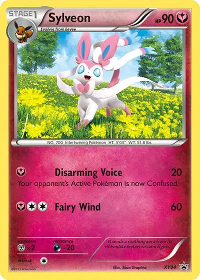 Sylveon Pokemon Promo XY04 XY Promos