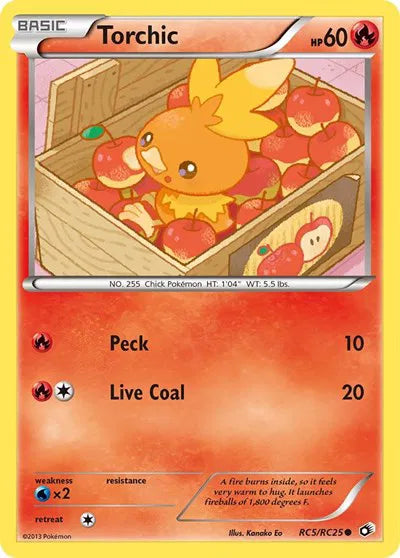 Torchic Legendary Treasures: Radiant Collections Common RC5