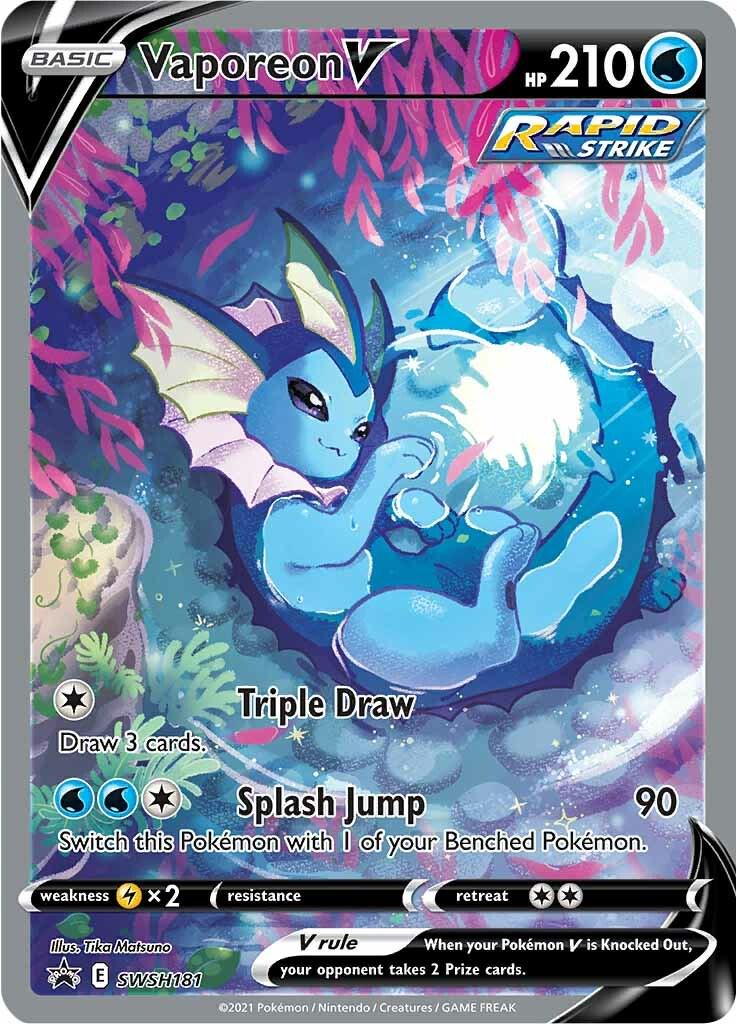 Vaporeon V Sword & Shield Promo Promo SWSH181
