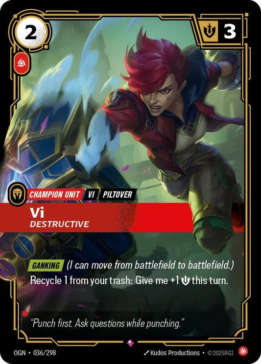 Vi - Destructive Origins Rare 036/298